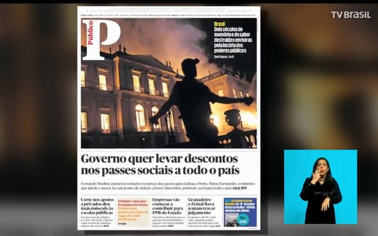 Destruição do Museu Nacional também causou comoção em Portugal