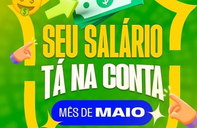 Profissionais da Educação de Campo Alegre recebem salários de Maio já com reajuste de 10%
