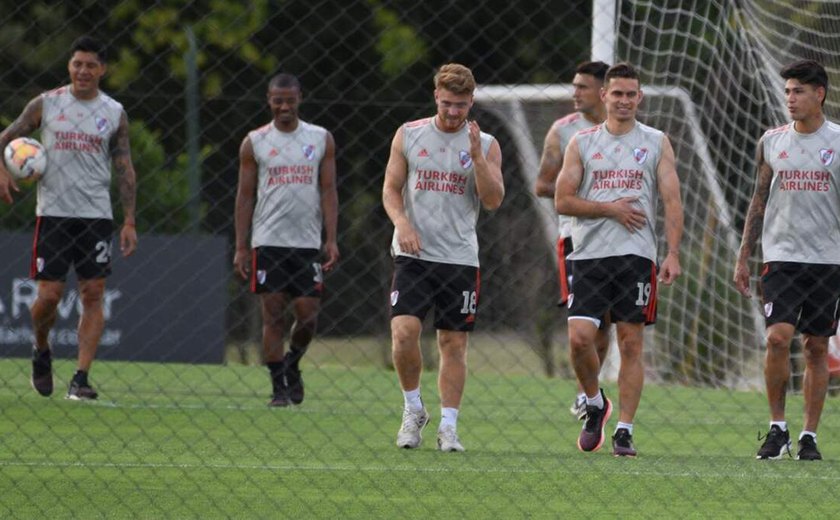 River Plate deve ter retorno de 13 jogadores em jogo decisivo contra o Fluminense