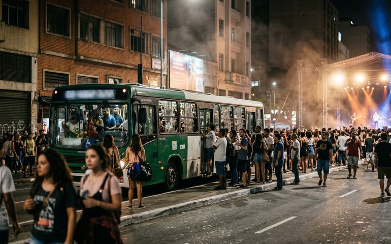 Transporte durante a Virada Cultural