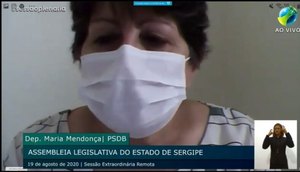 DEPUTADA MARIA MENDONÇA / Foto: Rede Alese