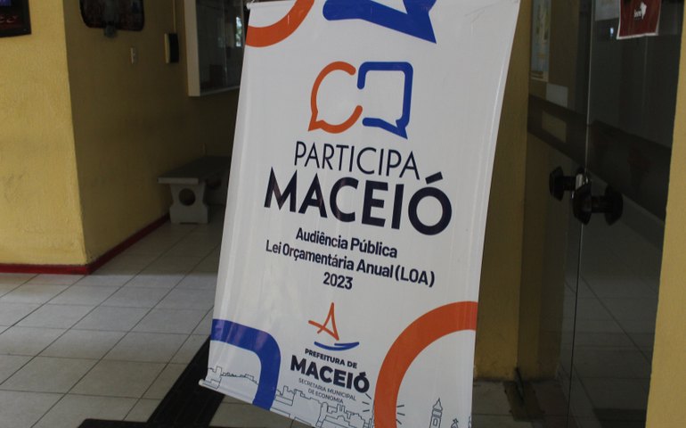 Próxima audiência pública do orçamento municipal será realizada no dia 24, no Benedito Bentes