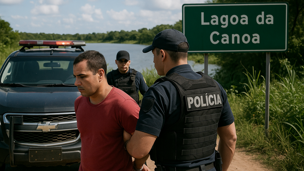 Homem é preso em Lagoa da Canoa suspeito de estuprar e engravidar a enteada