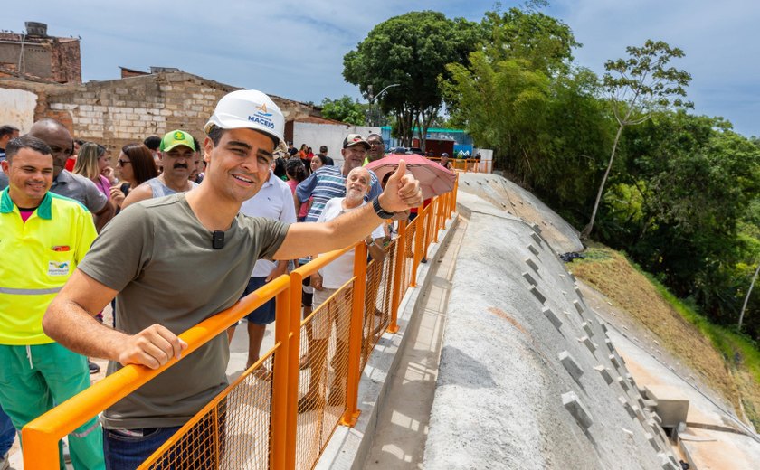 Obra de contenção põe fim a uma espera de mais de 30 anos