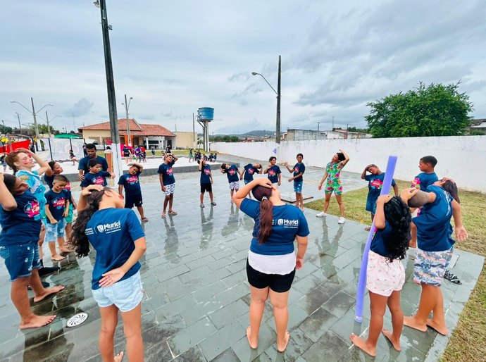 Assistência Social de Murici promove colônia de férias com lazer e diversão para grupos assistidos