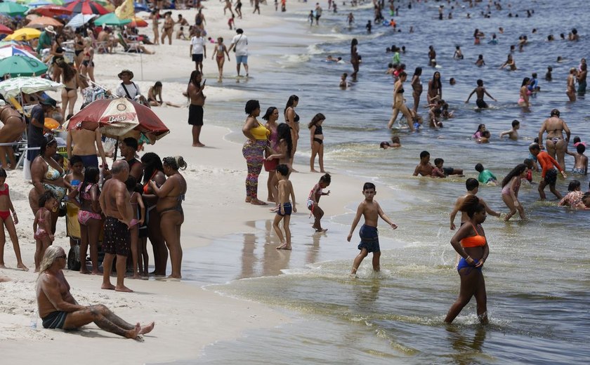 Inmet prevê calor intenso no Sudeste e temporais no Sul