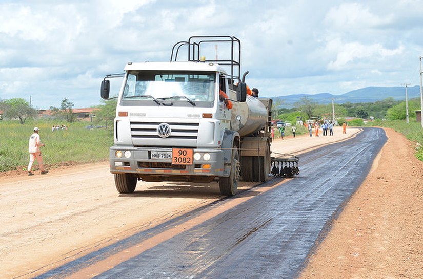 Começa pavimentação do último trecho sem asfalto da BR-316 em Alagoas