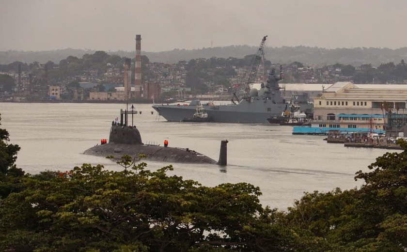 Submarino nuclear dos EUA chega a Cuba um dia após navios de guerra russos atracarem em Havana