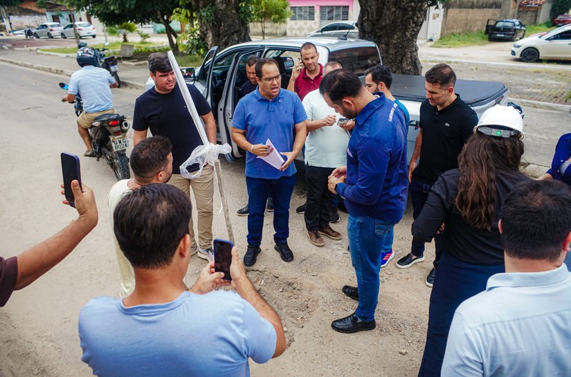 Prefeito André Bocão intensifica pressão sobre a BRK e leva Arsal às ruas de Marechal