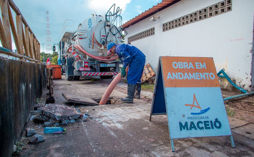 Benedito Bentes e Centro Pesqueiro do Jaraguá recebem mutirão de limpeza nesta segunda (20)