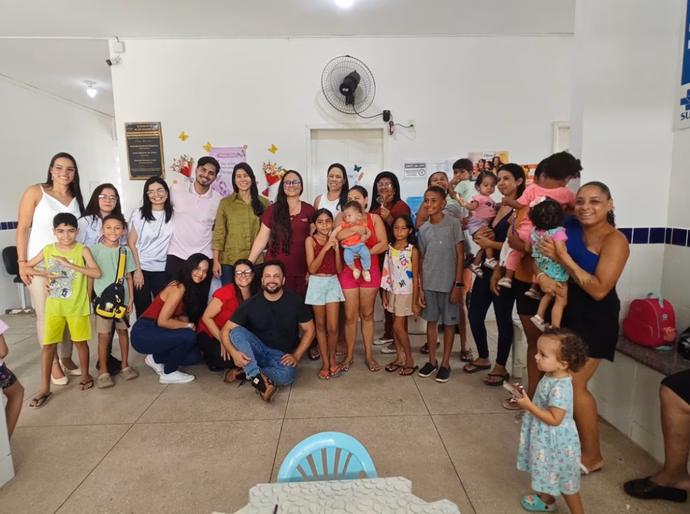 Páscoa no PSF Cohab anima crianças e promove orientação para famílias