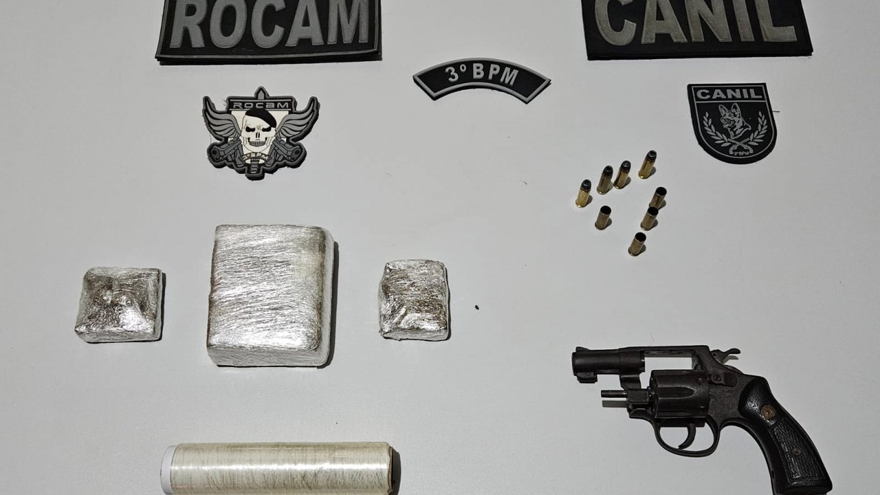 PM apreende 25 armas de fogo e mais de 10 kg de drogas em Alagoas na última semana