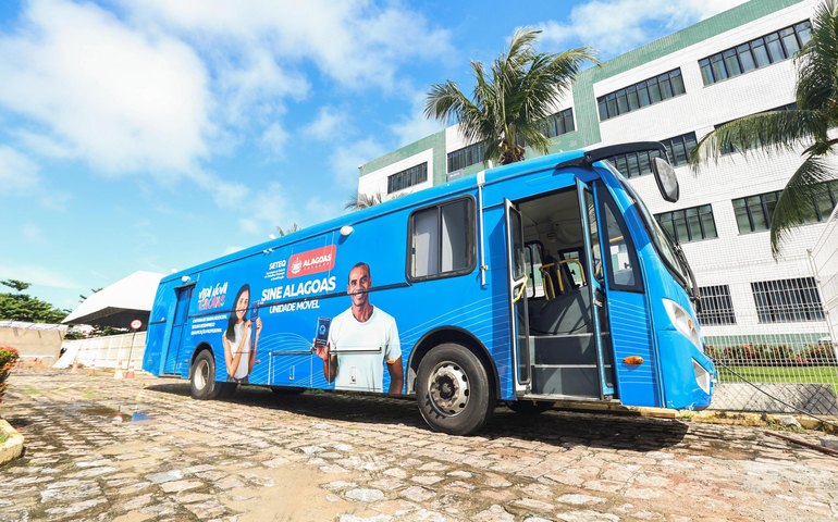  Ônibus do SINE-AL estará no Jaraguá nesta terça-feira 