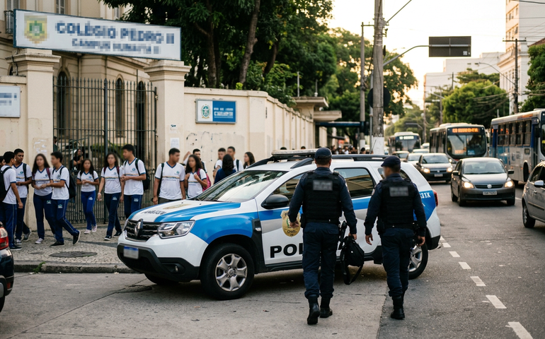 Colégio Pedro II afasta alunos réus por estupro coletivo em Copacabana