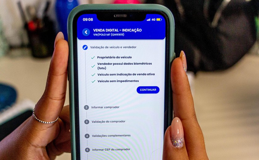 Detran Alagoas disponibiliza venda digital de veículos