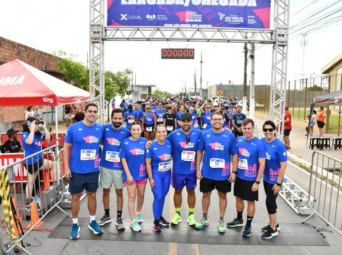 OAB Alagoas realiza primeira etapa do Circuito de Corrida da Advocacia em São Miguel