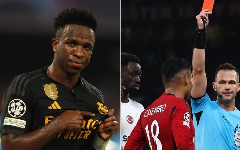 Vini Jr. marca, Casemiro é expulso: o dia dos convocados na Champions
