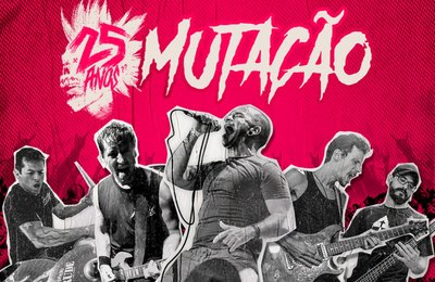 Banda Mutação comemora 25 anos em um show único Maceió no mês de novembro