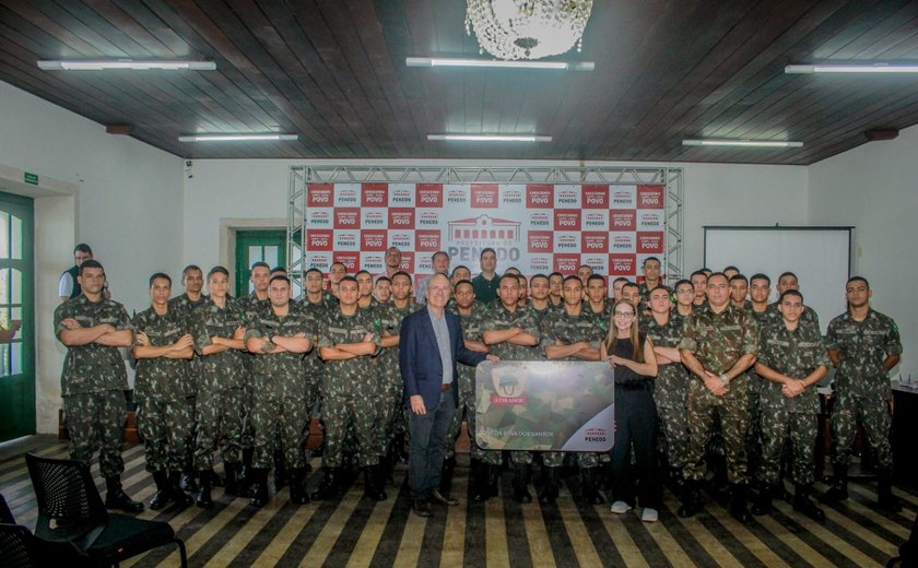 Incentivo ao serviço militar em Penedo