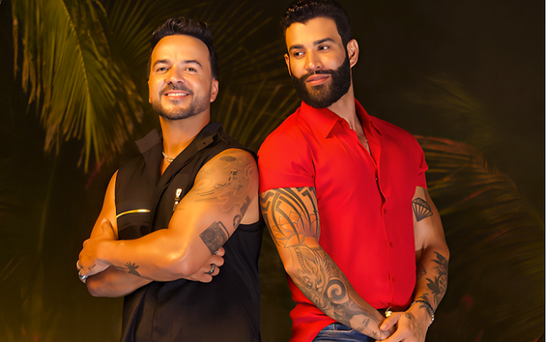 Gusttavo Lima e Luis Fonsi chegam ao Top 10 das rádios americanas