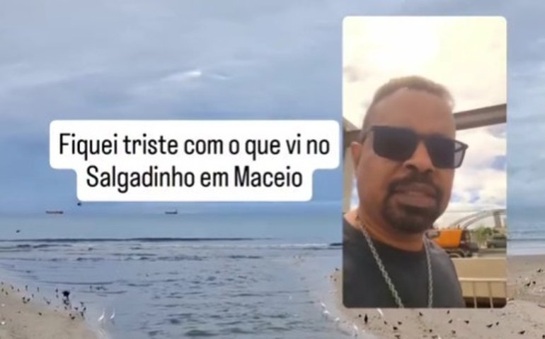 Obra alardeada pelo ex-prefeito JHC como “a maior intervenção ambiental de Alagoas” esbarra na realidade: mau cheiro persiste e saneamento segue ausente; veja vídeo