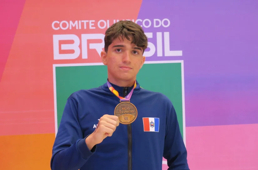 Felipe Knowles conquista bronze inédito para Alagoas nos Jogos da Juventude 2025