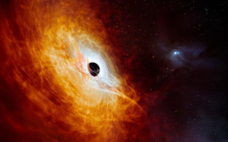 Astrônomos confirmam pela 1ª vez um buraco negro completamente solitário vagando no espaço
