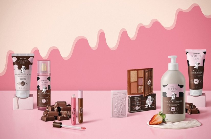 O Boticário a Cuide-se Bem Chocolatudo, uma nova versão mais doce e divertida