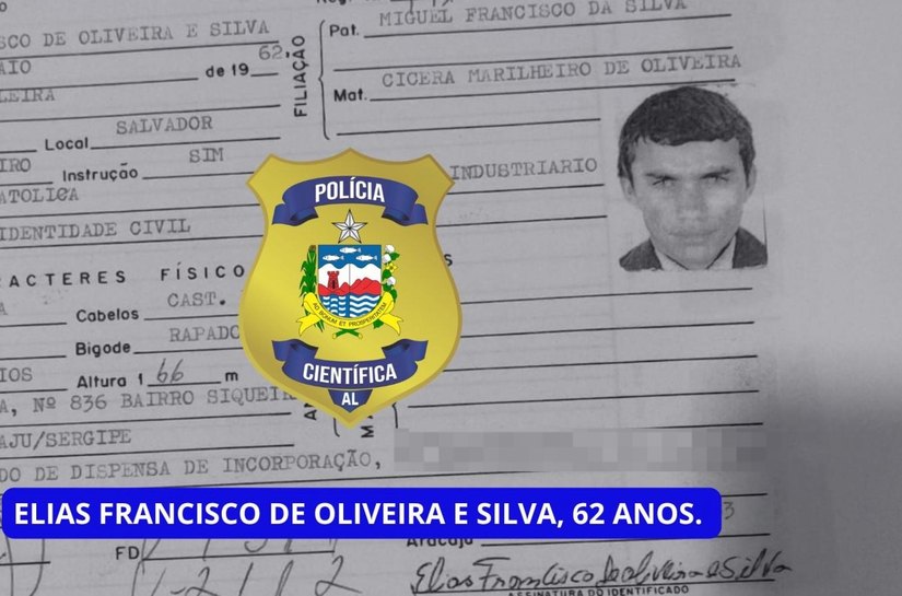 Polícia Científica procura familiares de homem que vivia em situação de rua em Penedo