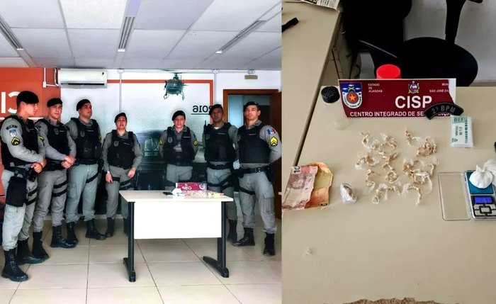 Traficante passa mal ao ser preso com 200 pedras de crack em São José da Laje