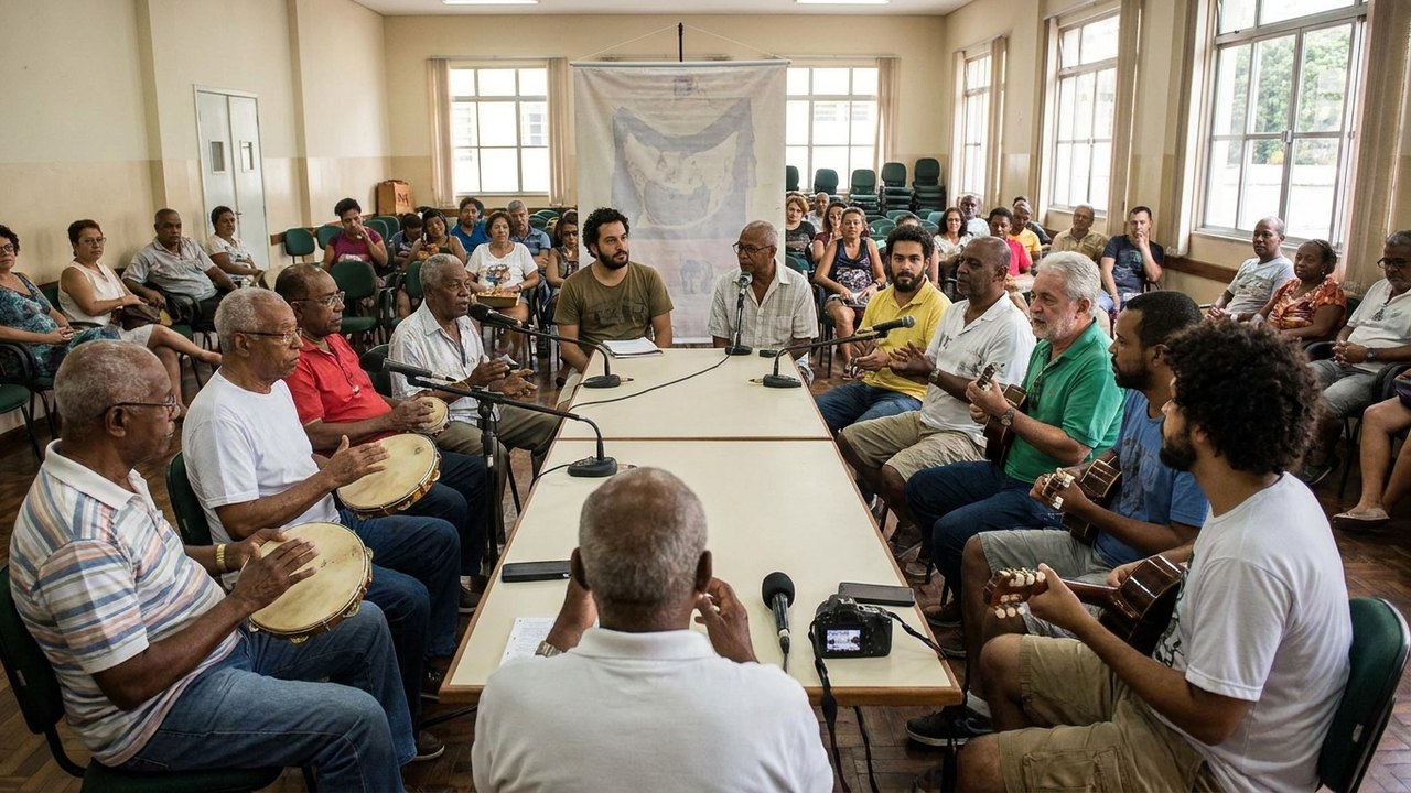 Seminário reunirá gerações de sambistas para debater a força das rodas de samba