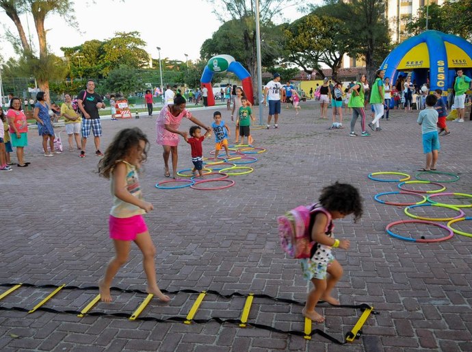 Neste sábado: Praça da Faculdade recebe o Projeto Lazer Itinerante