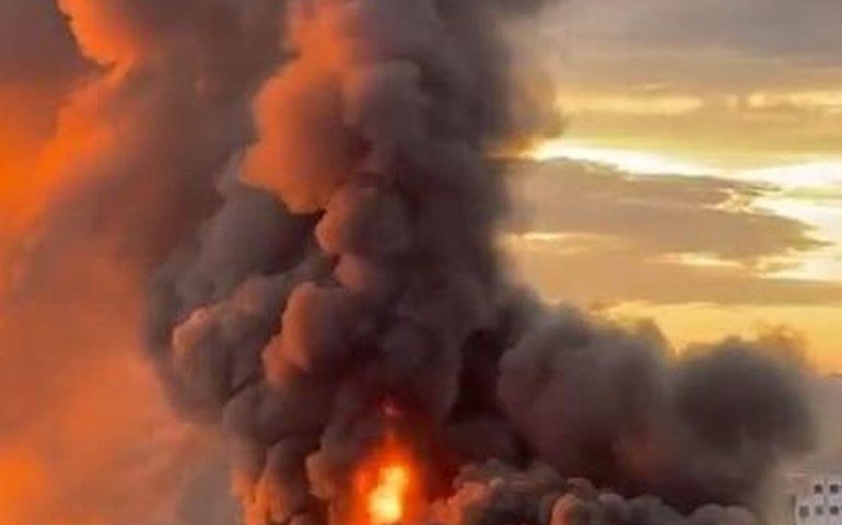 Incêndio atinge colégio Marista em Santa Maria, no interior do RS