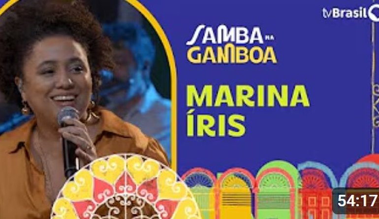 Samba na Gamboa recebe Marina Iris