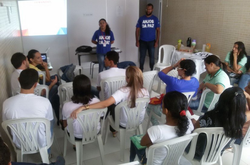 Anjos da Paz orientam técnicos do município de Belém