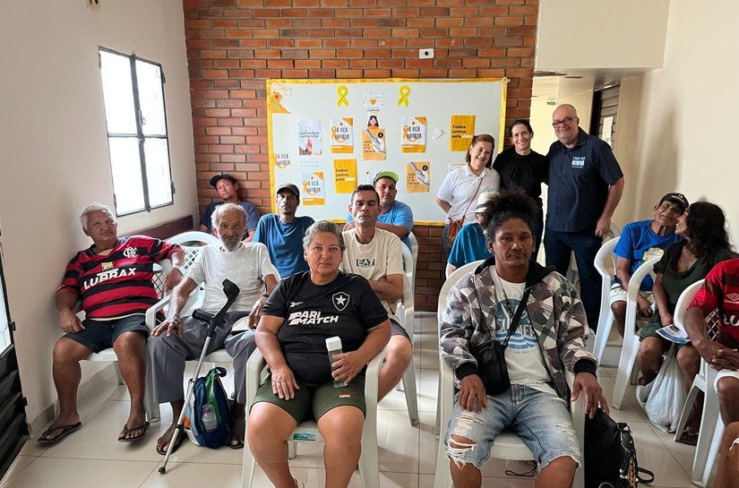 Usuários do Centro Pop são conscientizados sobre prevenção ao suicídio