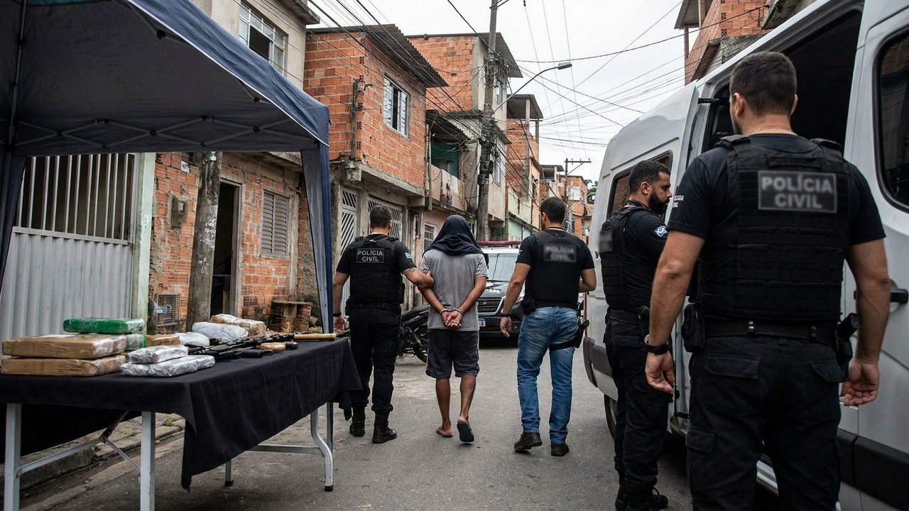 Suspeito de fornecer armas e drogas para o CV é preso pela polícia na Zona Oeste do Rio