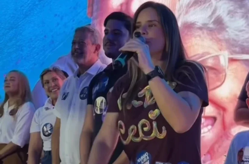 Candidata à ALE, ex-prefeita Ceci marca presença em grande ato do PP na capital alagoana