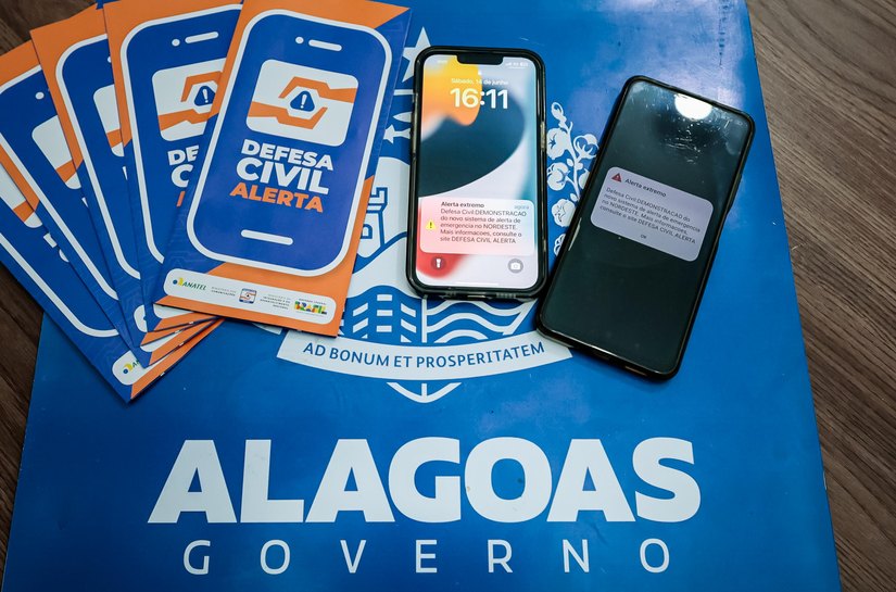Defesa Civil Alerta é testado em Alagoas e em mais 8 estados