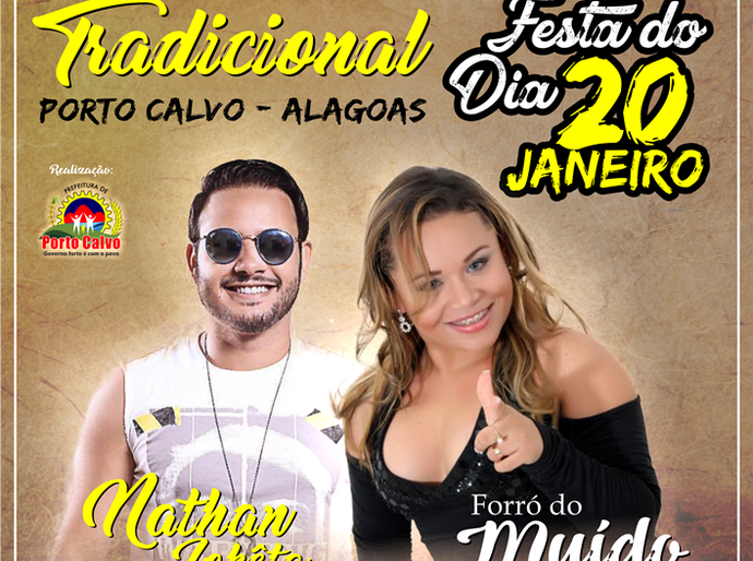 Prefeitura de Porto Calvo anuncia festa do co-padroeiro São Sebastião