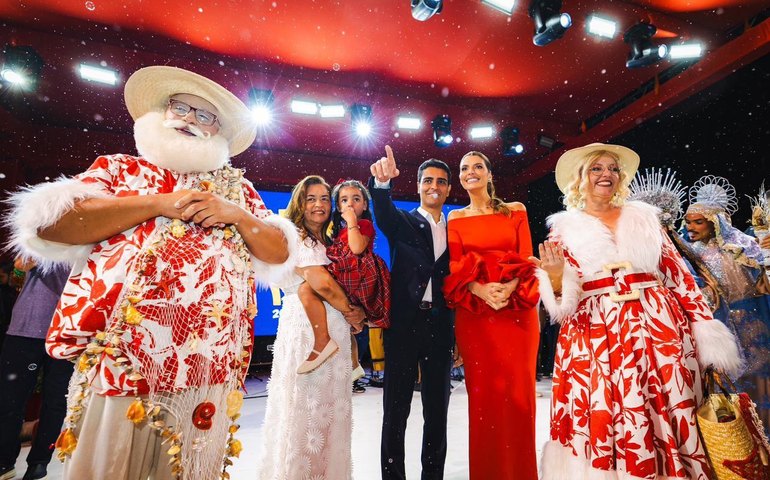 JHC abre o “Natal de Todos Nós” com espetáculo tropical que transforma Maceió em cenário de magia e tradição