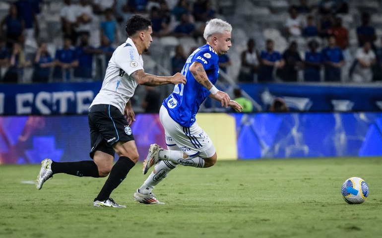 Cruzeiro e Grêmio ficam no 1 a 1 pelo Brasileiro