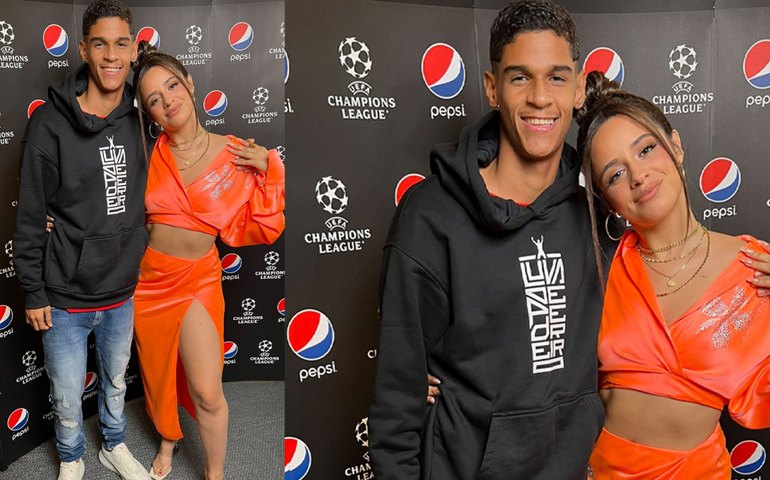 &#8216;A melhor do mundo&#8217;, diz Iran Ferreira, o Luva de Pedreiro, ao encontrar Camila Cabello