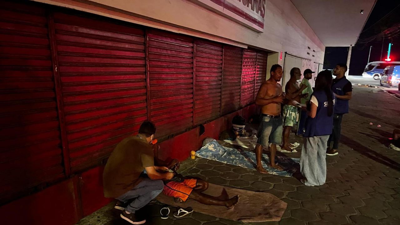 Seprev promove busca ativa por dependentes químicos e pessoas em situação de rua em Maceió