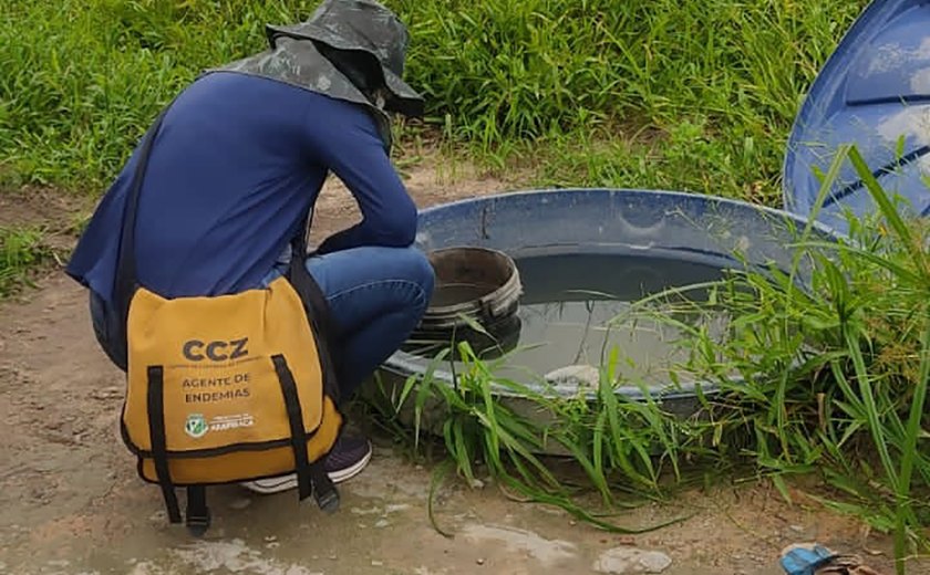 Mutirão de combate ao Aedes aegypti percorre comunidades rurais de Arapiraca