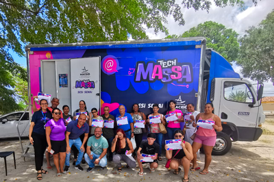 Tech Massa leva cursos gratuitos ao Clima Bom e a Cruz das Almas até sexta-feira