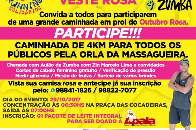 Marechal: corrida na Massagueira encerra atividades do Outubro Rosa