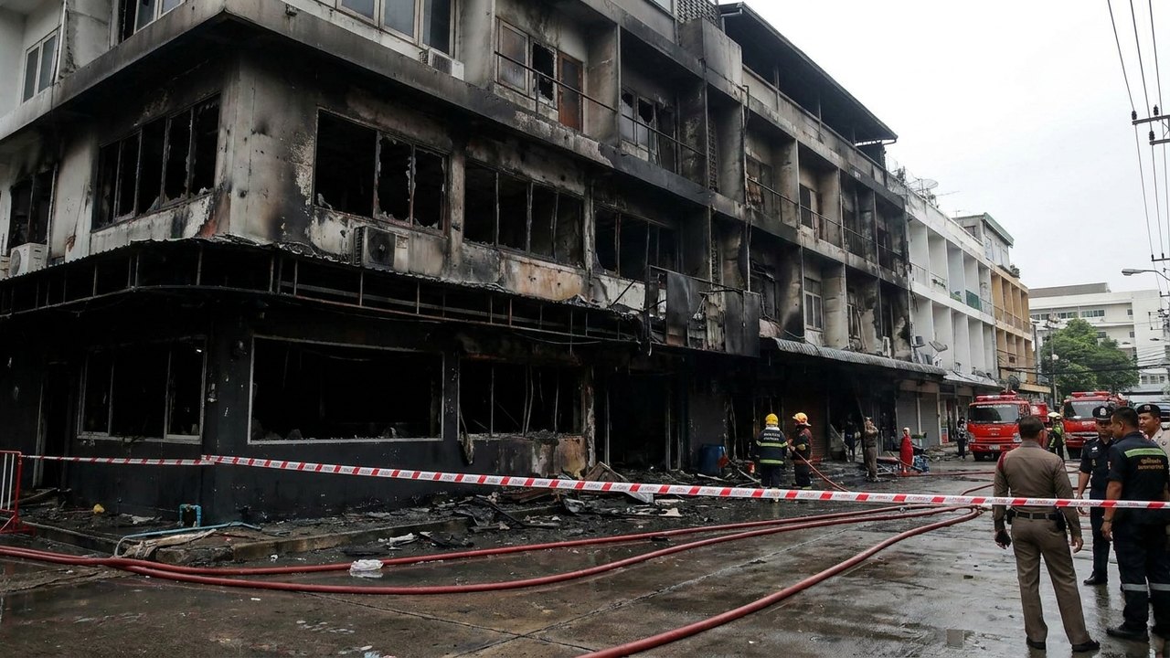 Incêndio em bar de Bangcoc deixa 27 mortos