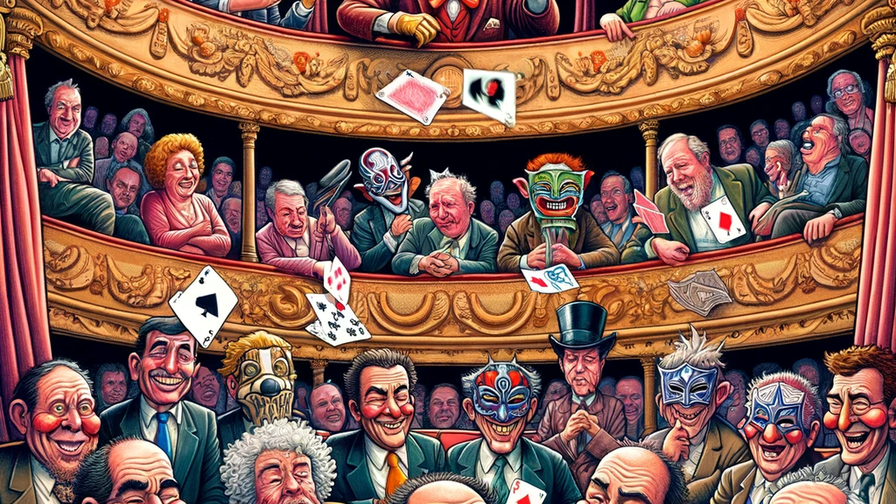 O teatro dos blefes políticos