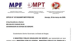 MPS RECOMENDAM ESTADO COVID / Foto: Print documento